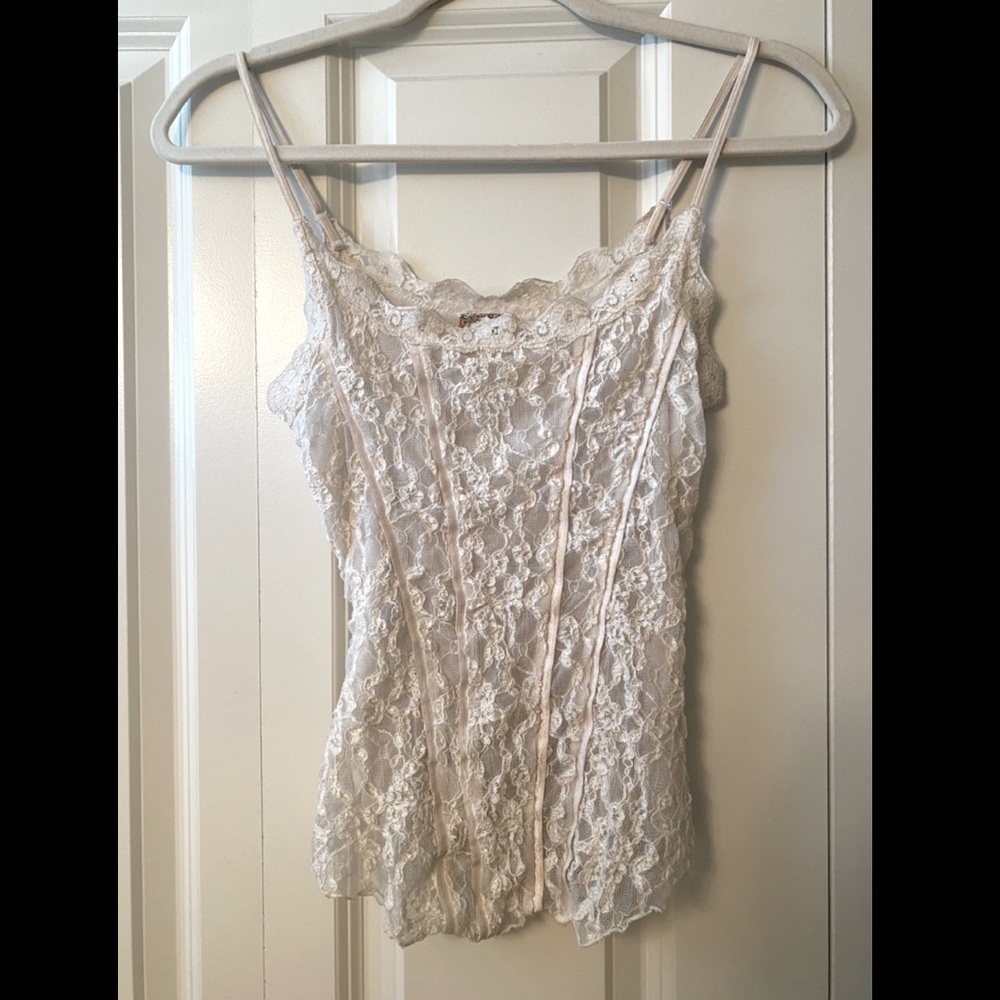 Free People Intimately Lace Corset Camisole :: S
